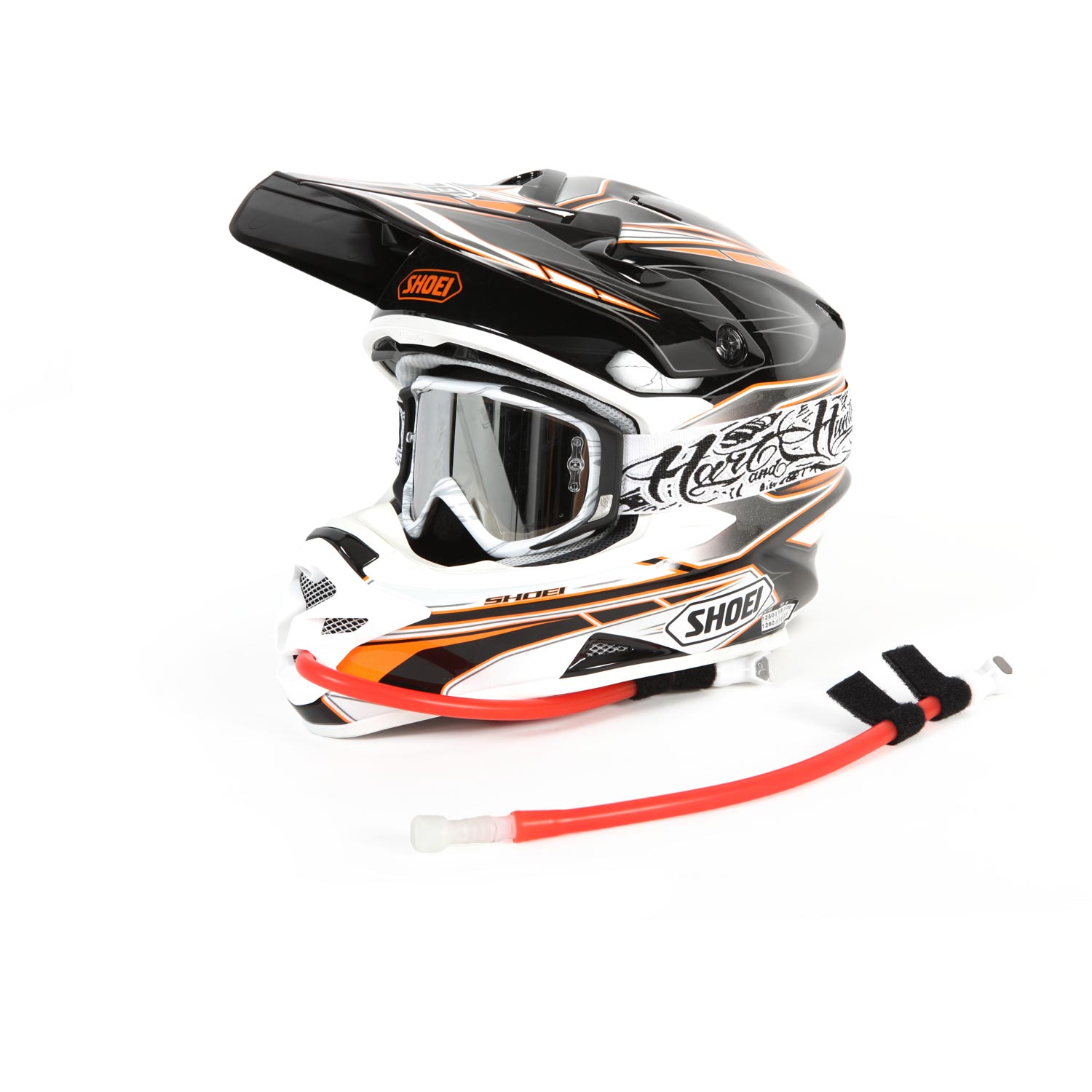 Kit Mains-Libres Casque Uswe (Pour Casques Complets) - Rouge