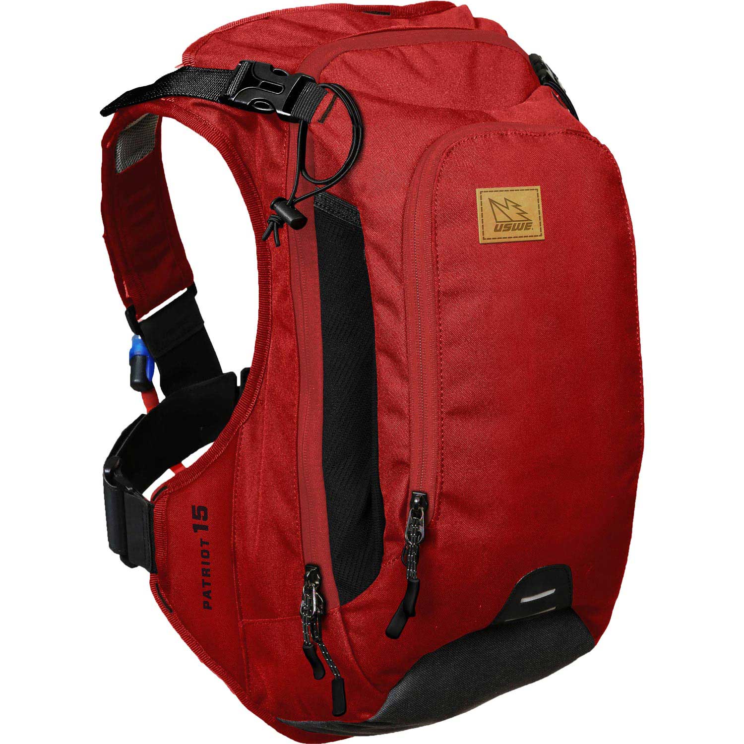 Uswe Patriot 15 Cb Pack + Protecteur De Dos - Chilli Red
