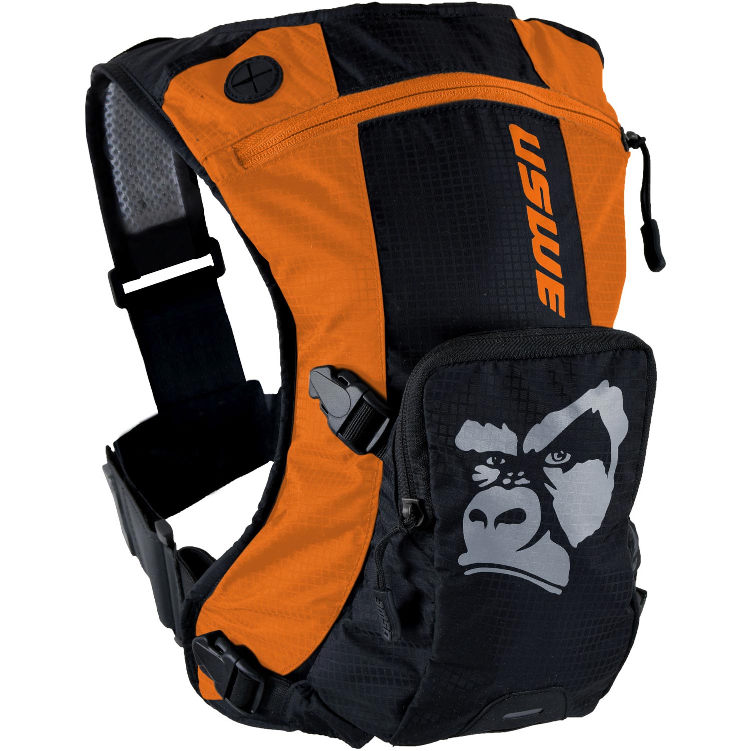 Pack D'hydratation Uswe Ranger 3 Avec Vessie Elite 2L - Orange / Noir