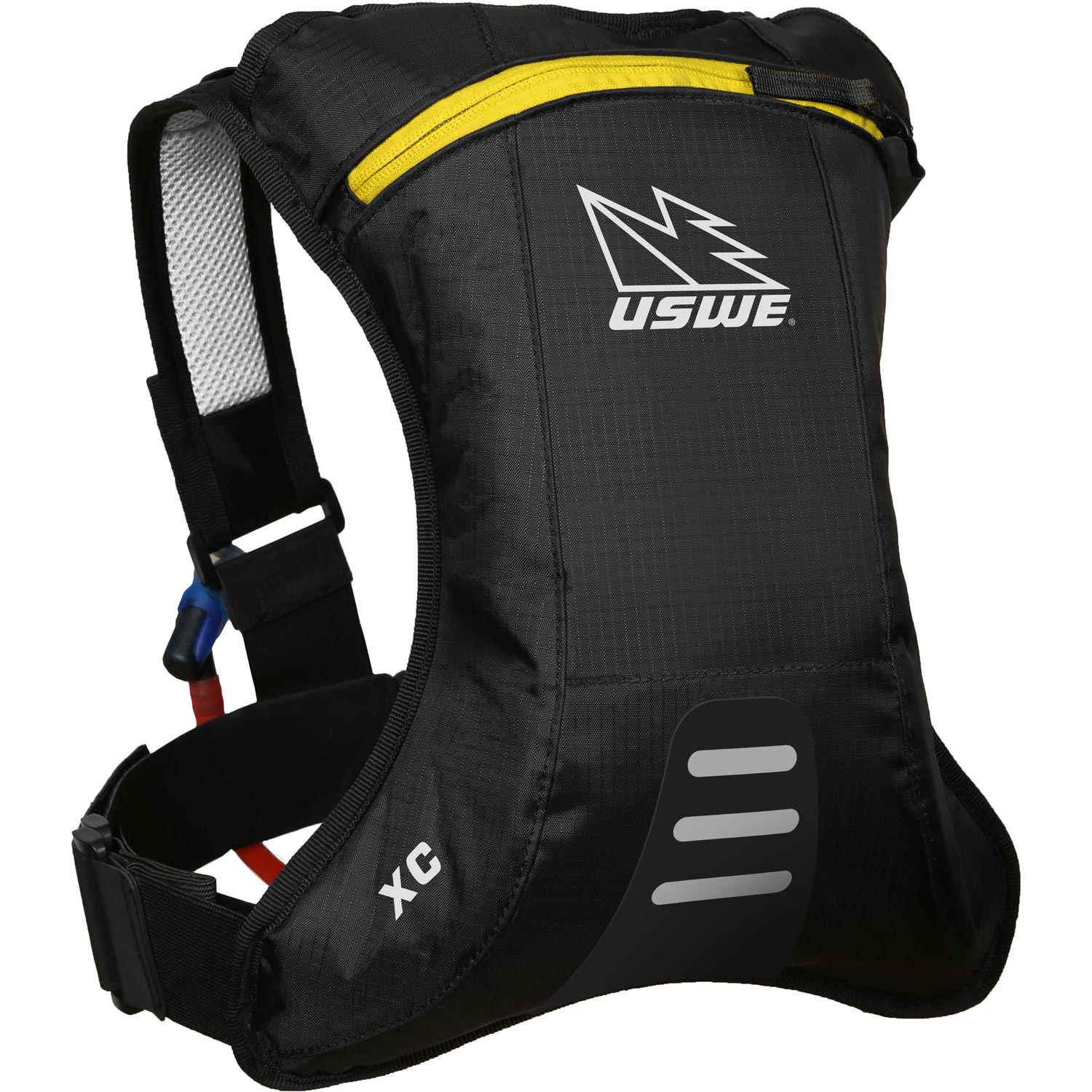 Uswe Xc Hydro Hydratation Pack Avec 1,5L Jetable Jetable - Noir