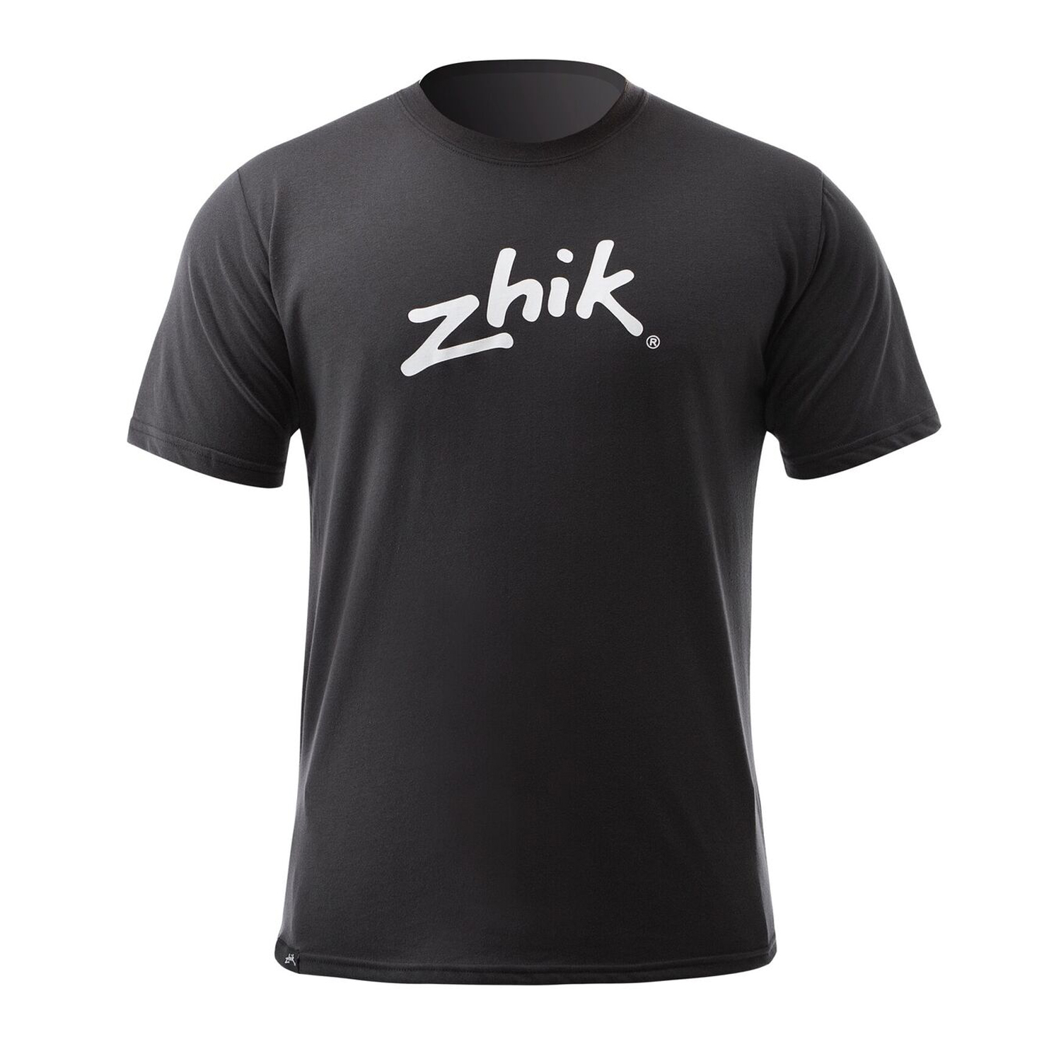 Zhik Classique Zhik Logo Tee-Shirt En Poly-Coton - Charcoal
