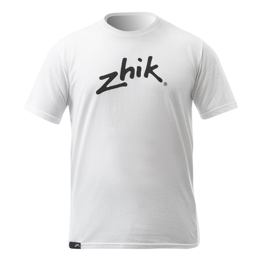 Zhik Juniors Classic Tee-Shirt En Poly-Coton À Logo Zhik - Blanc