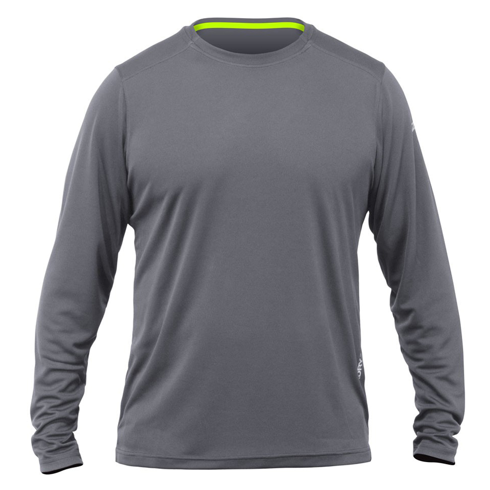 Tee Shirt Zhikdry Lt À Manches Longues - Gris