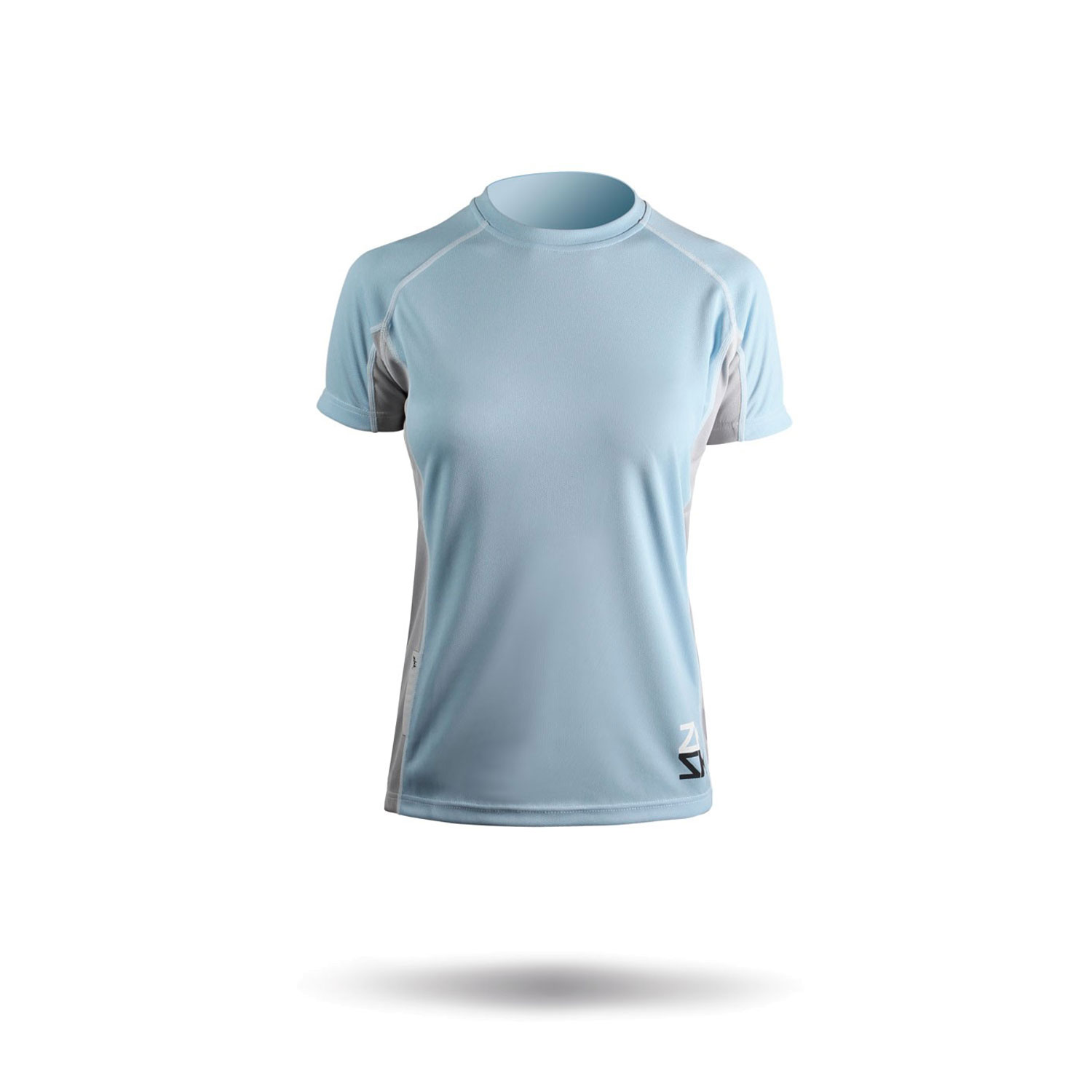 Zhik Manches Courtes Femmes Zhikdry Course Top - Blue Sky
